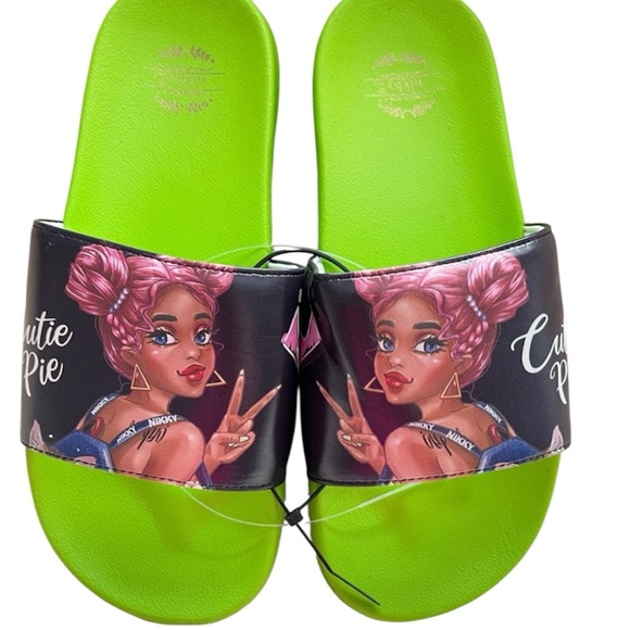 🆕 Nikky by Nicole lee slides cutie pie - Picture 1 of 3